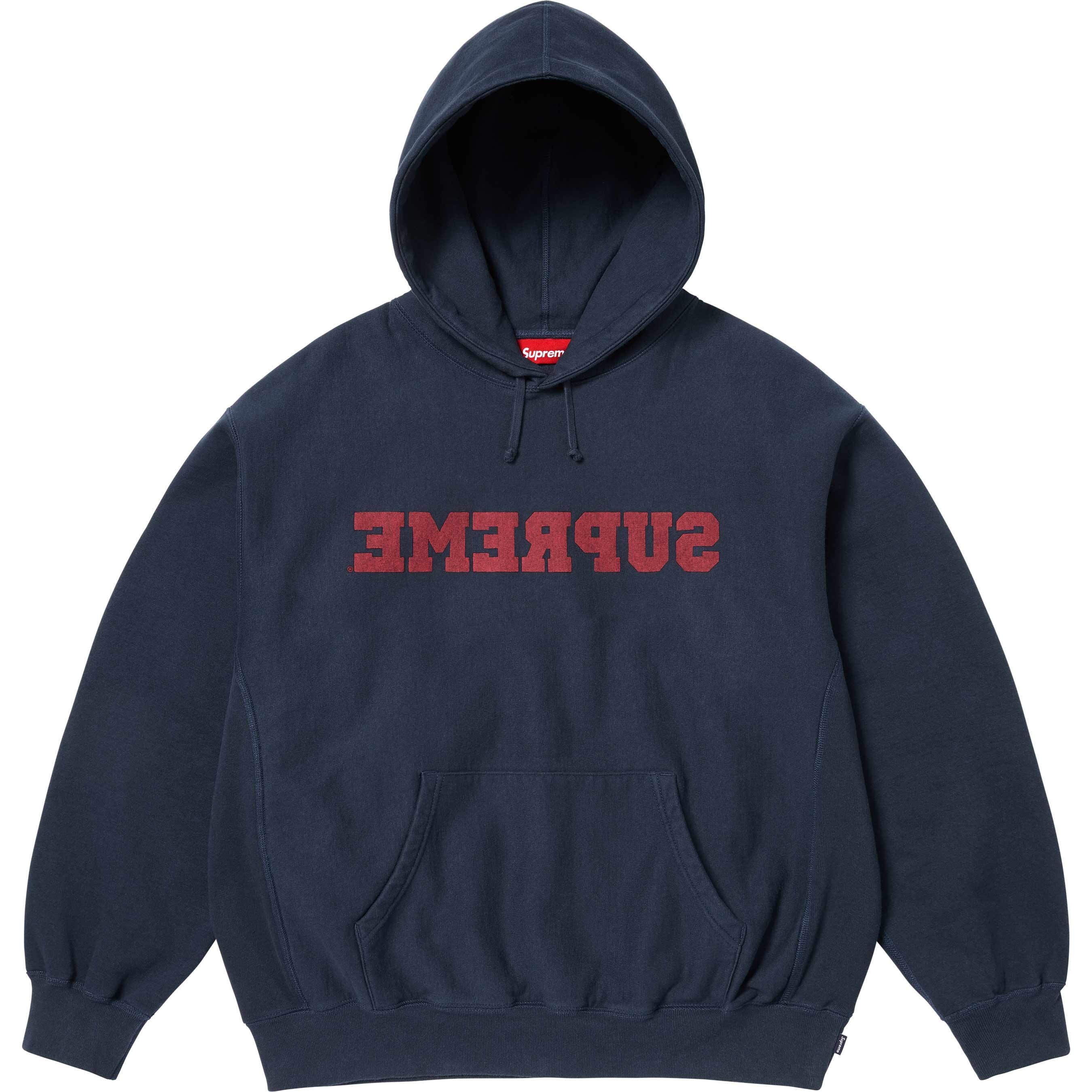 Reverse Hooded Sweatshirt view 6